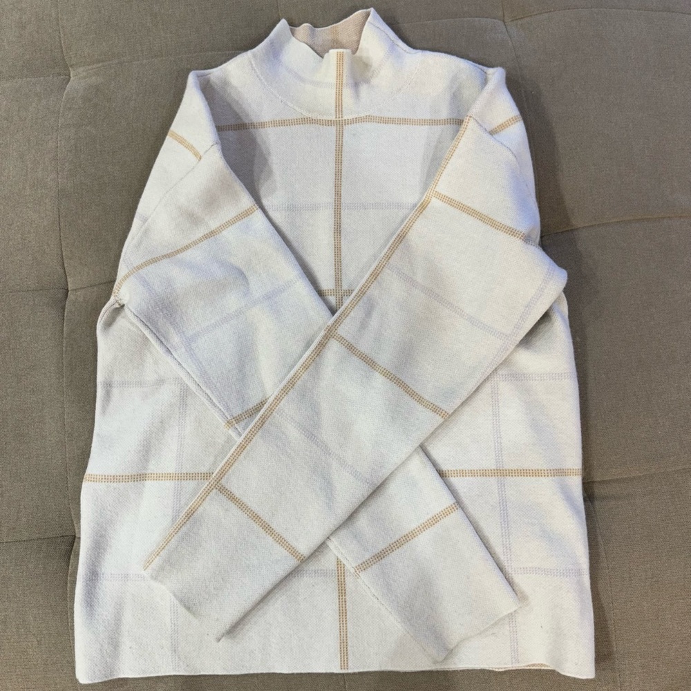 Anthropologie cream sweater